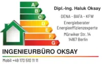 Energieeffizienzexperte Haluk Oksay – Unabhängige Energieberatung für Berlin & Brandenburg.