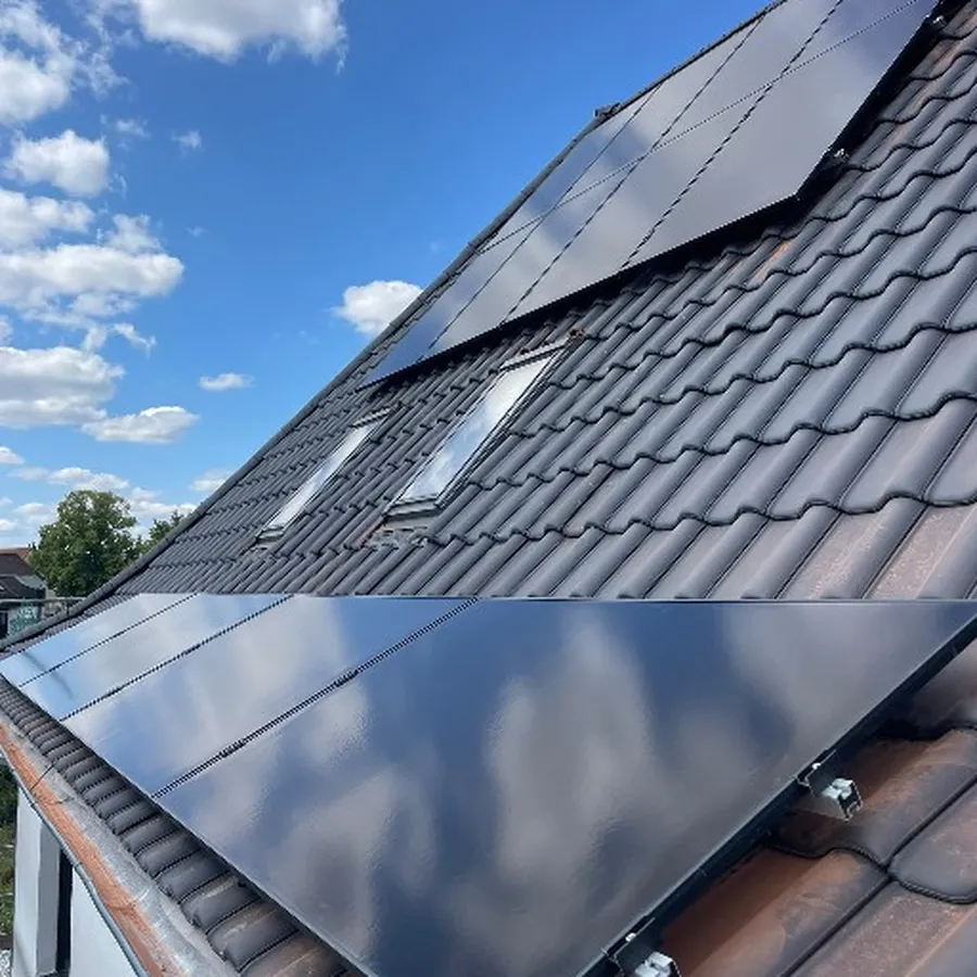 sanierungsfahrplan-isfp-02 Modernisiertes Wohngebäude nach der energetischen Sanierung gemäß dem individuellen Sanierungsfahrplan (ISFP).